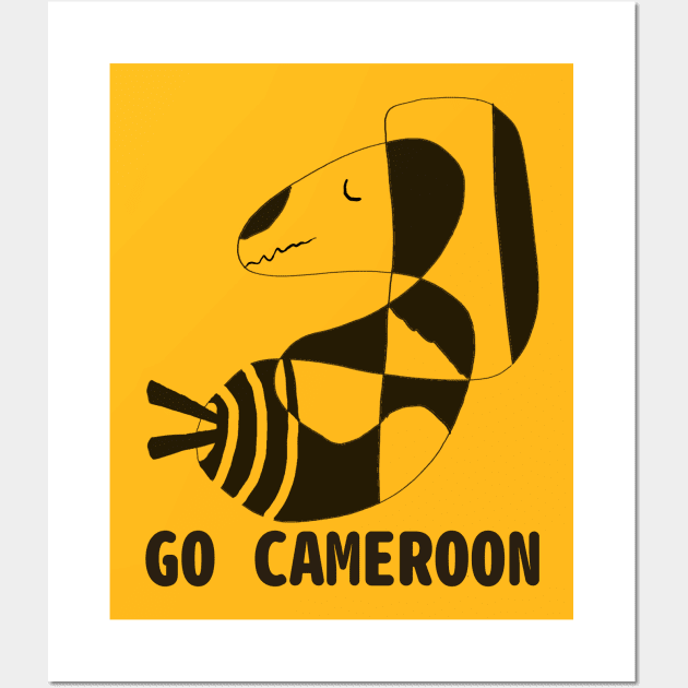 GO CAMEROON Wall Art by abagold